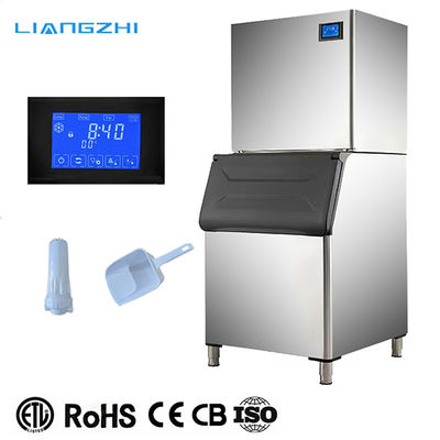 454 кг/24 часов LZ-1000 Crescent Ice Maker настройка взрыв лунный ледовый аппарат для льда