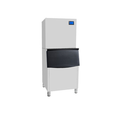 280 кг / 24 ч Водяное охлаждение Полумесяц Ice Cube Maker с электрической панелью управления сенсорной панелью
