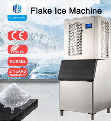 KK компрессор 155 кг Промышленный ледокольный флейк Машина LZ-02 Icesta Flake Ice Machine