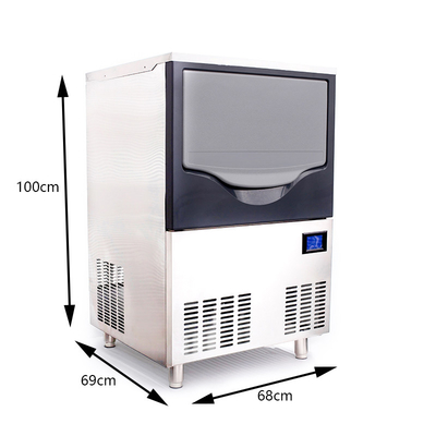 620w 65 KG LZ-200 Moon Crescent Ice Making Machine 680*690*1000 мм