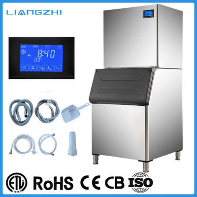 454 кг/24 часов LZ-1000 Crescent Ice Maker настройка взрыв лунный ледовый аппарат для льда