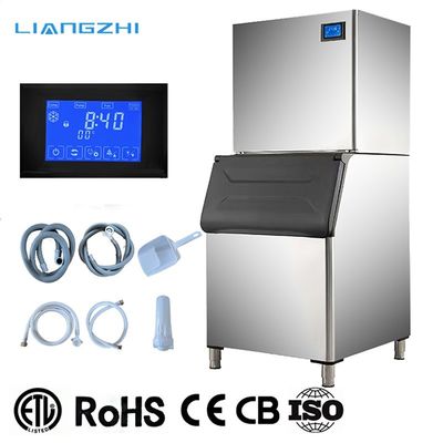 Высокая производительность LZ-1000 Разделенный водяной охладитель Коммерческая гранулированная ледяная машина 500 кг в день