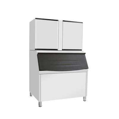 900 кг 24 часа LZ-2000 Сплит Двухголовый Коммерческий производитель кубиков льда