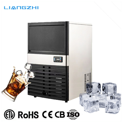 Коммерческая 30 кг емкость хранения льда LZ-120 Ice Cube Maker 2024 Shenzhen Cube Ice Machine