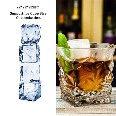 Коммерческая 30 кг емкость хранения льда LZ-120 Ice Cube Maker 2024 Shenzhen Cube Ice Machine
