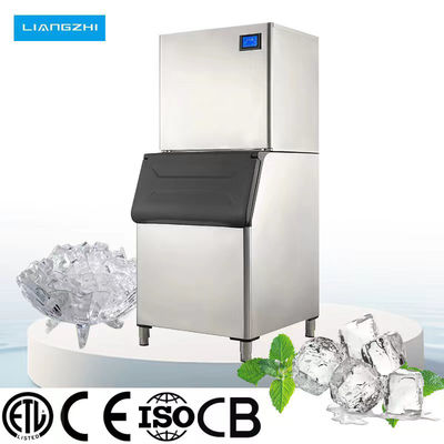 760*850*1100 мм 320 кг Ежедневный LZ-700 Ice Cube Maker для напитков Электрический ток 8.3A