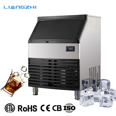 220В 3А LZ-200 Кофе-шоп ПКБ доска Ice Cube Maker Machine для 90 кг ежедневного кубика льда
